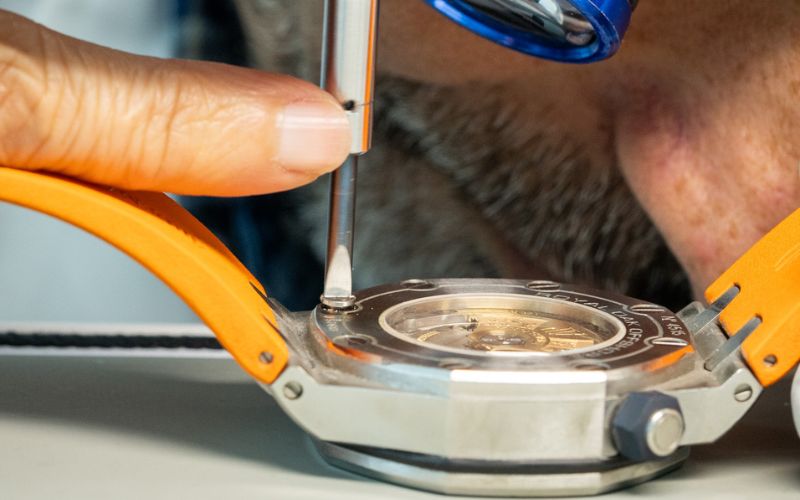 servicing a watch myself