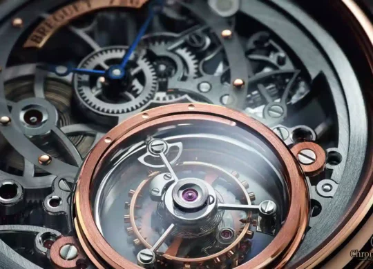 What is a Tourbillon watch Breguet skeleton tourbillon close-up