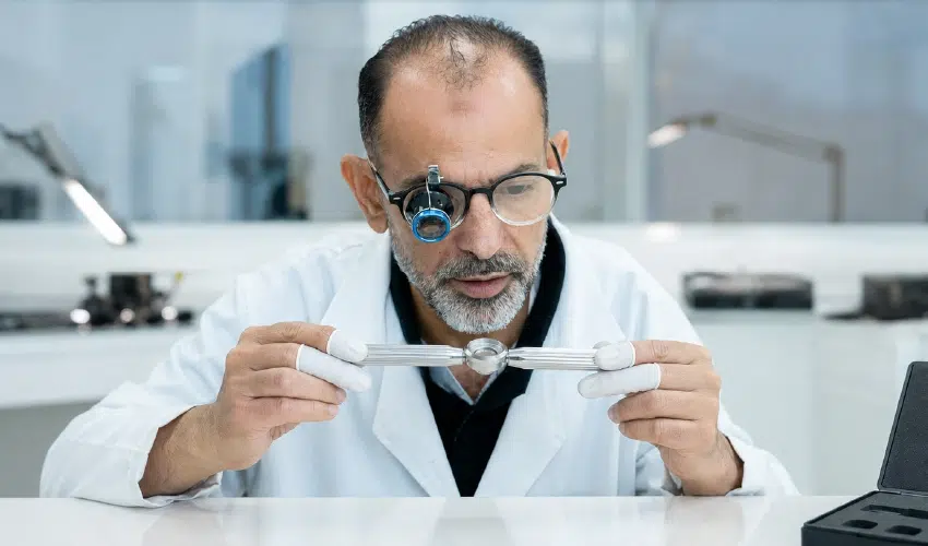 Aiman Moner using the die wrench system at ChronoStreet